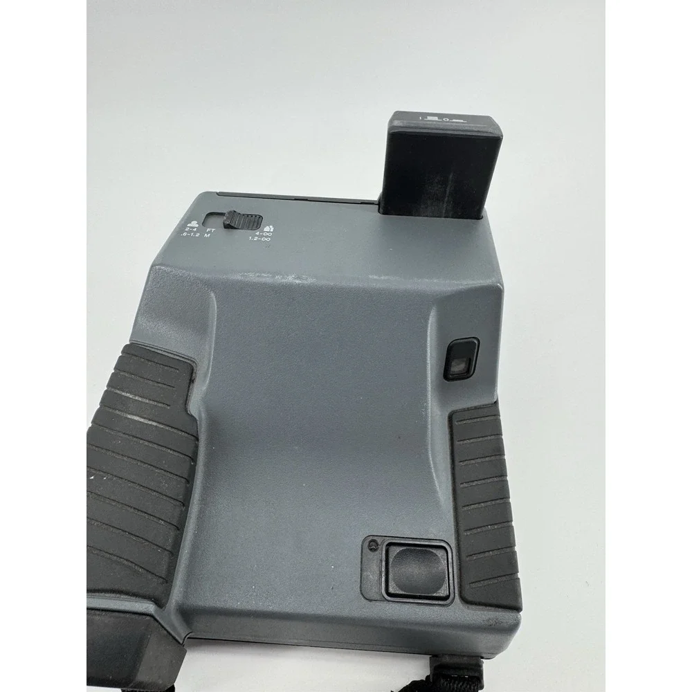 Vintage Polaroid Impulse 600 Instant Film Camera Grey Original Tested & Working